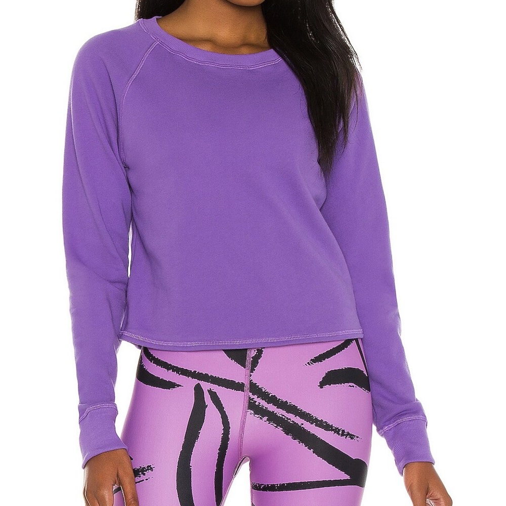 YEAR OF OURS x REVOLVE Sweatshirt in Orchid XS